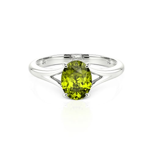 Jeulia Oval Cut Solitaire Ring