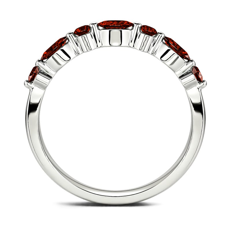 Jeulia Fedine Fidanzamento da Donna Taglio Rotondo & Marquise in Argento Sterling