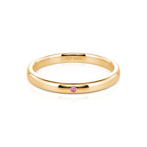 Jeulia Round Cut Classic Band