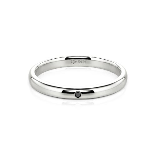 Jeulia Round Cut Classic Band