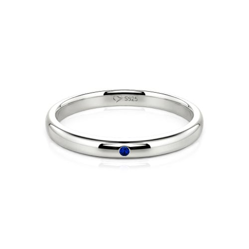 Jeulia Round Cut Classic Band