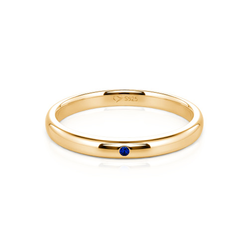Jeulia Round Cut Classic Band