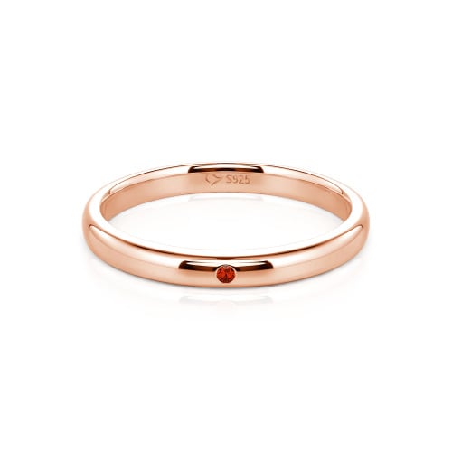 Jeulia Round Cut Classic Band