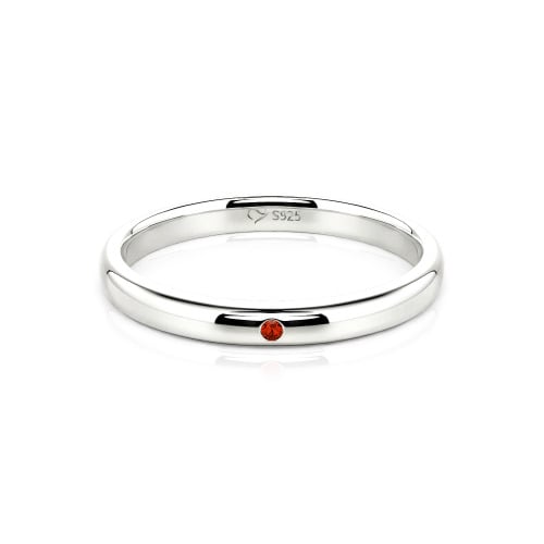 Jeulia Round Cut Classic Band