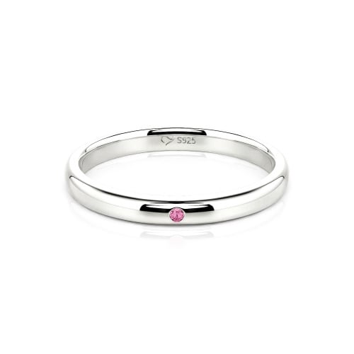 Jeulia Round Cut Classic Band