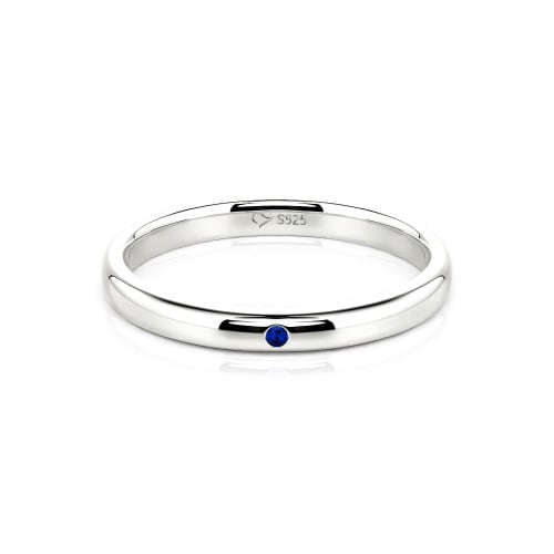 Jeulia Round Cut Classic Band