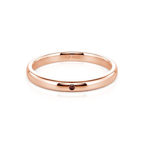 Jeulia Round Cut Classic Band
