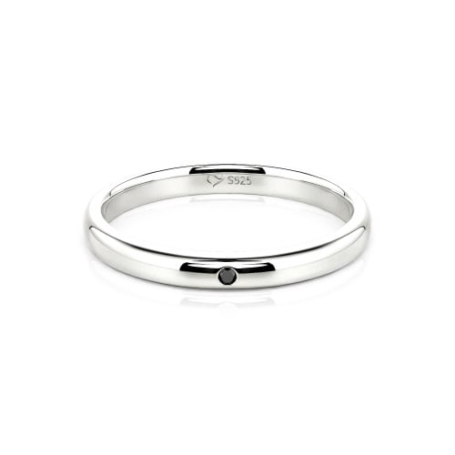 Jeulia Round Cut Classic Band
