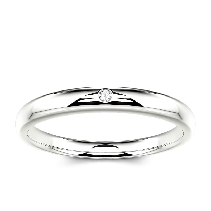 Jeulia da Uomo Moissanite Taglio Smeraldo Classico 10K/14K/18K Oro Platino