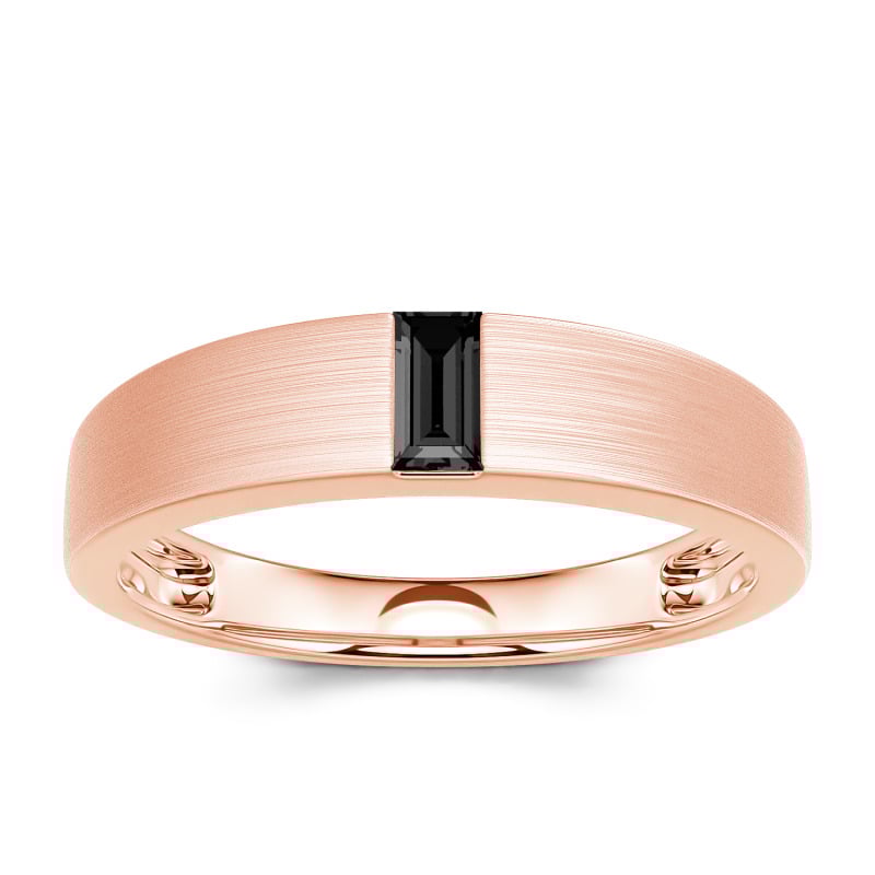 Jeulia per Uomo Moissanite Taglio Smeraldo con 10K/14K/19K Oro Platino