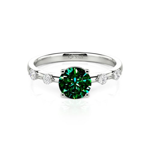 Jeulia Round Cut Ring