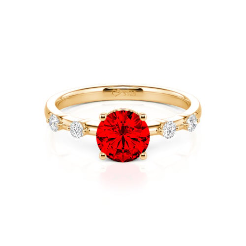 Jeulia Round Cut Ring