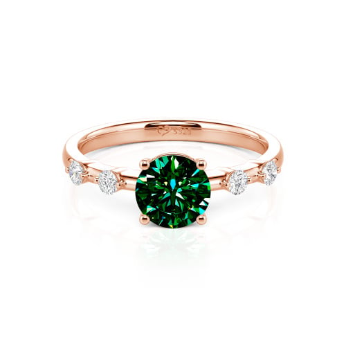Jeulia Round Cut Ring