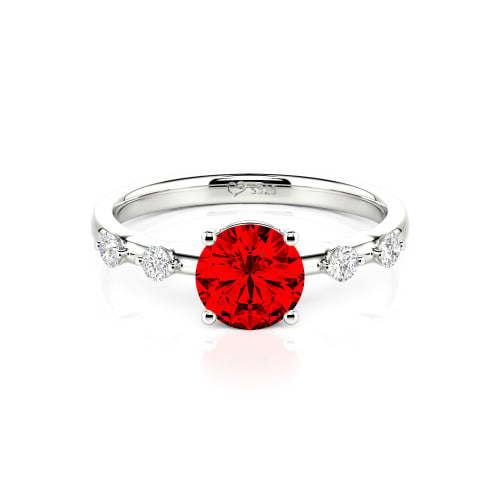 Jeulia Round Cut Ring
