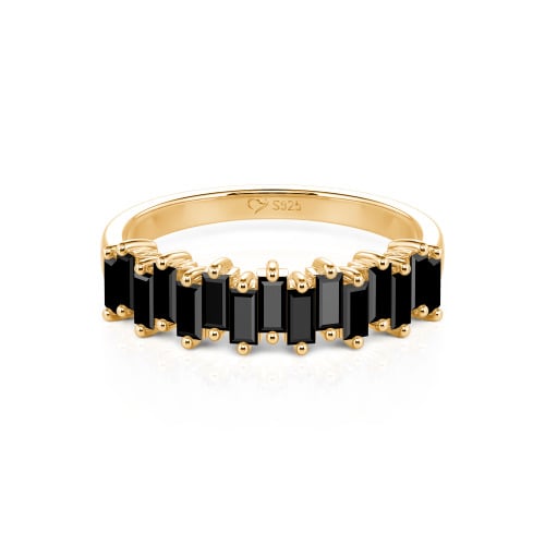 Jeulia Emerald Cut Band