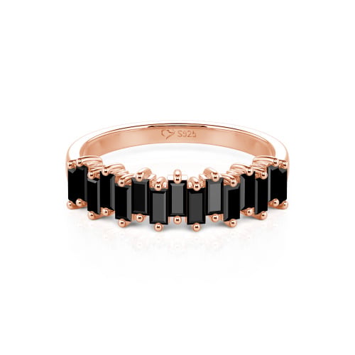 Jeulia Emerald Cut Band