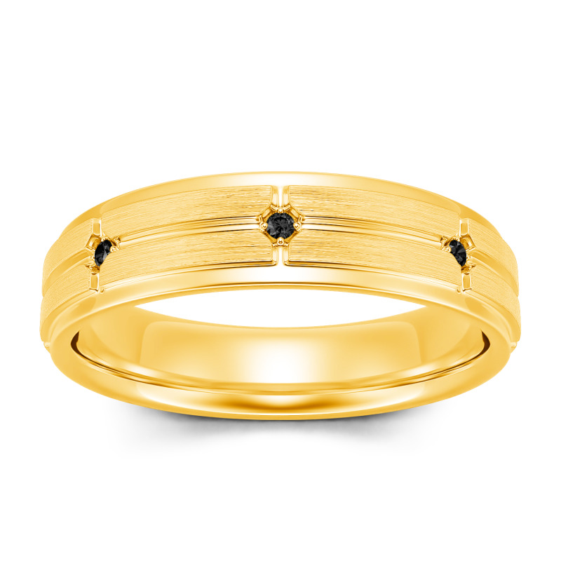 Jeulia Anillo 10K/14K/18K oro  blanco para boda con corte redondo piedra pequeño