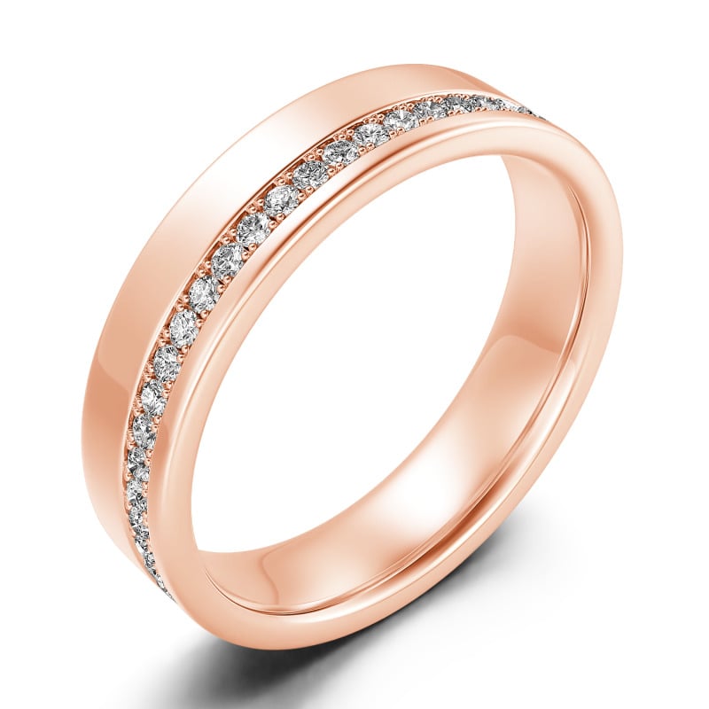 Rose Gold Wedding Ring for Men