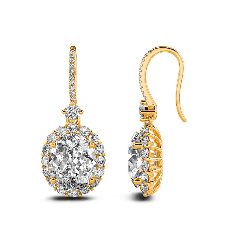 Yellow Gold Earrings