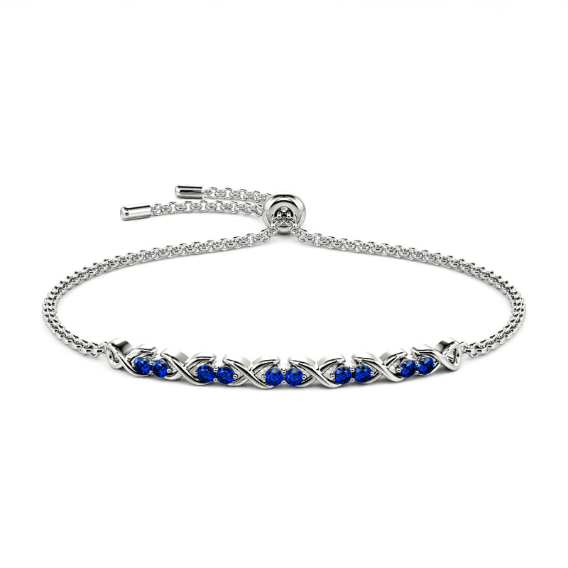 Jeulia Bracelet Infini Coupe Ronde Argent Sterling