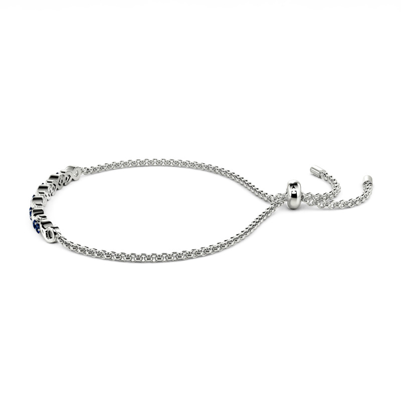 Jeulia Bracelet Infini Coupe Ronde Argent Sterling