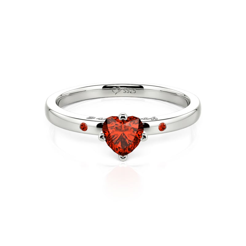 Jeulia Ruby Rings Jeulia