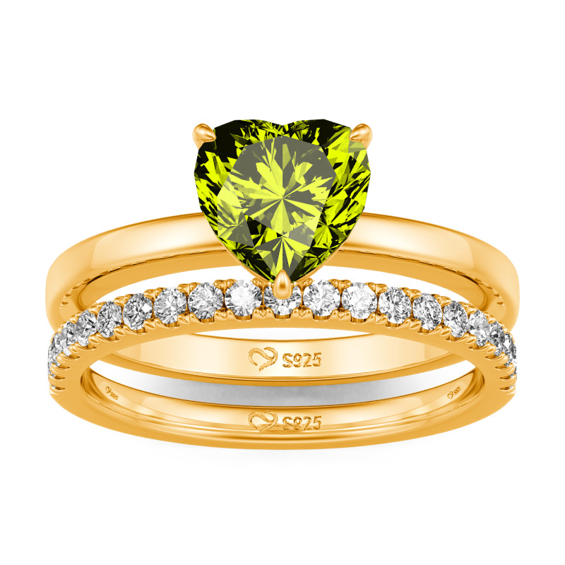 Anello di Fidanzamento Devotion in argento 925/- con diamante 0,05ct G/VS