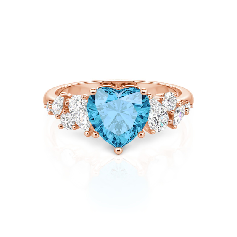 Alliances En Argent 925 Plaqué Or Rose - Toutes Tailles Disponibles - Gravure Possible