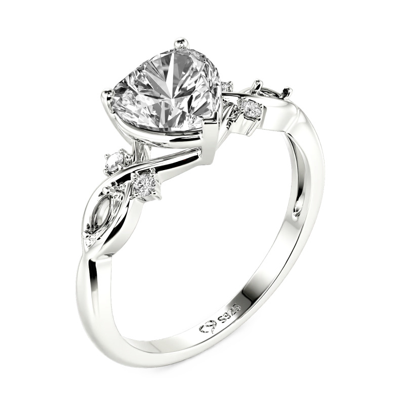 Jeulia Bague Cœur Infini Classique Personnalisée