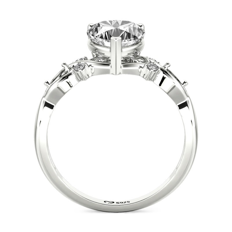 Jeulia Bague Cœur Infini Classique Personnalisée