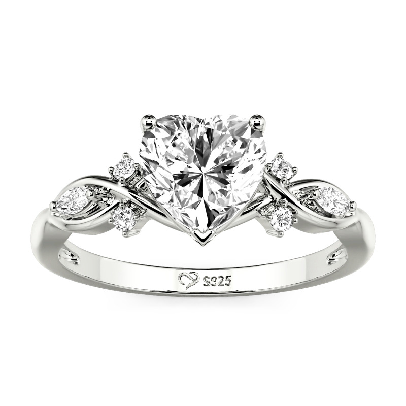 Jeulia Double Custom Infinity Heart Promise Ring Jeulia Double Custom Infinity Heart Promise Ring