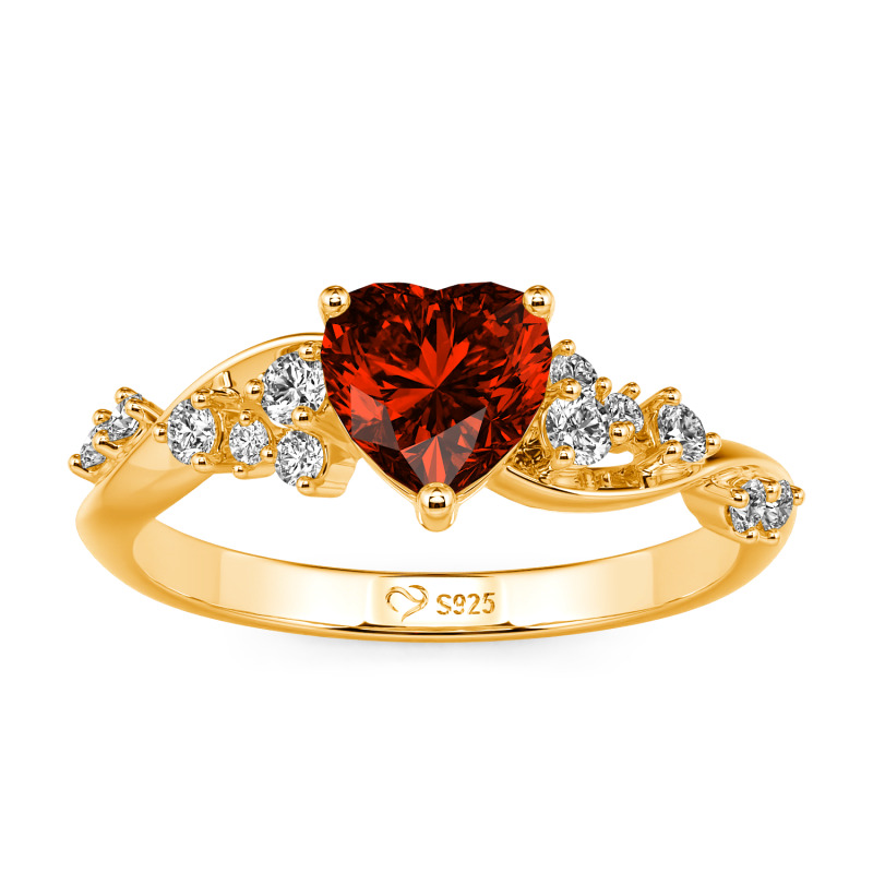 Heart Shape Engagement Rings