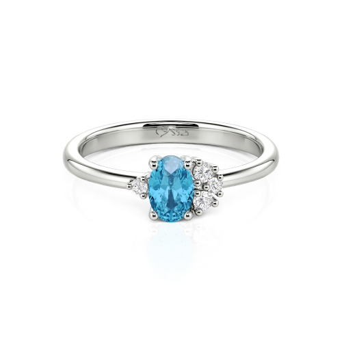 Custom Cluster Stackable Ring