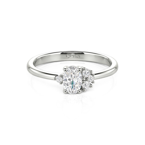 Custom Cluster Stackable Ring