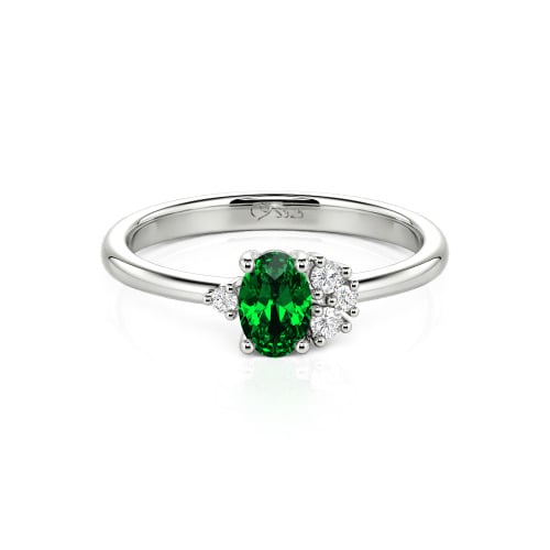 Custom Cluster Stackable Ring