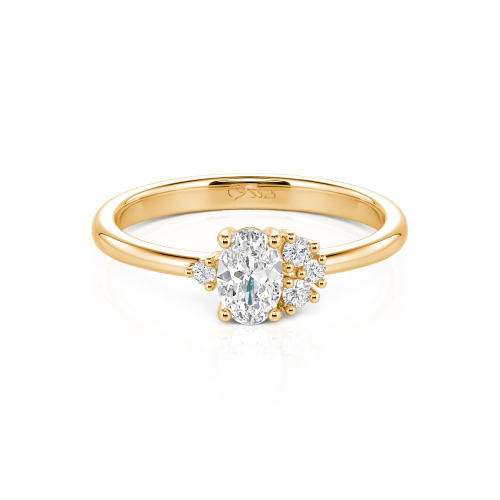Custom Cluster Stackable Ring