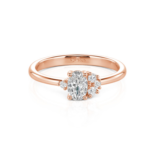 Custom Cluster Stackable Ring