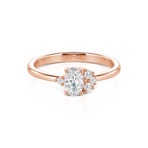 Custom Cluster Stackable Ring