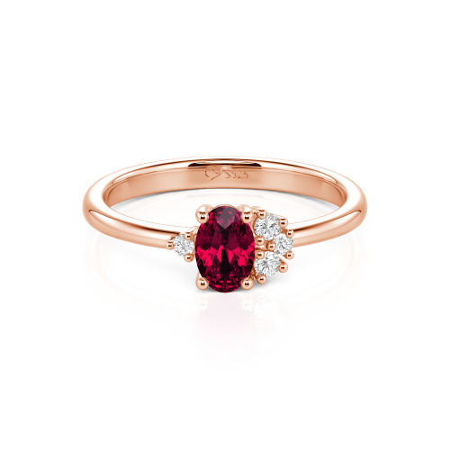 Custom Cluster Stackable Ring