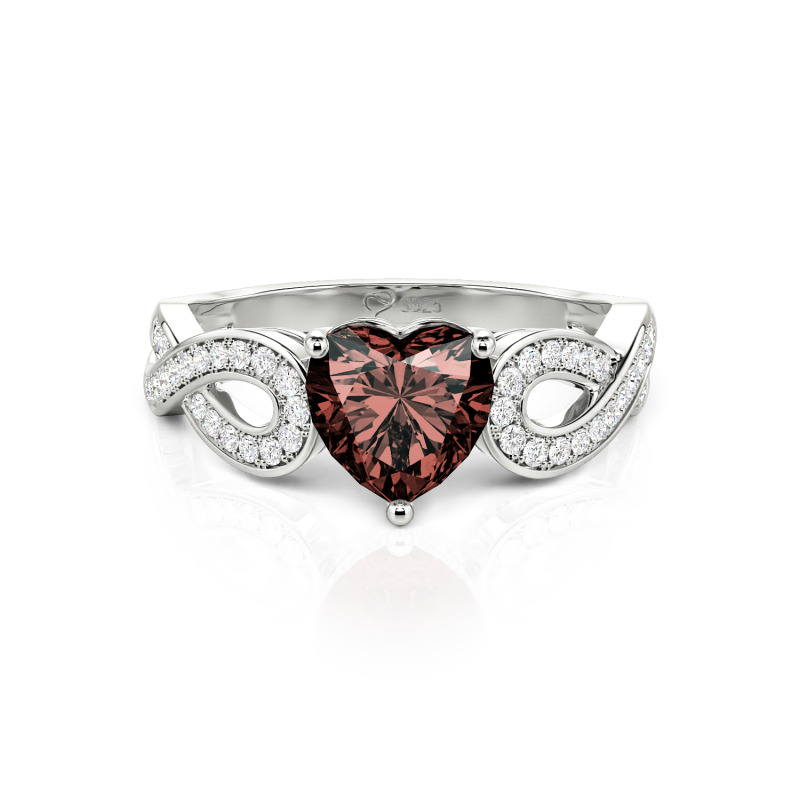 Ciondolo Solitario In Argento 925 Con Moissanite Rotonda Nera 65,20 Ct - Fatto A Mano India - Foto 4
