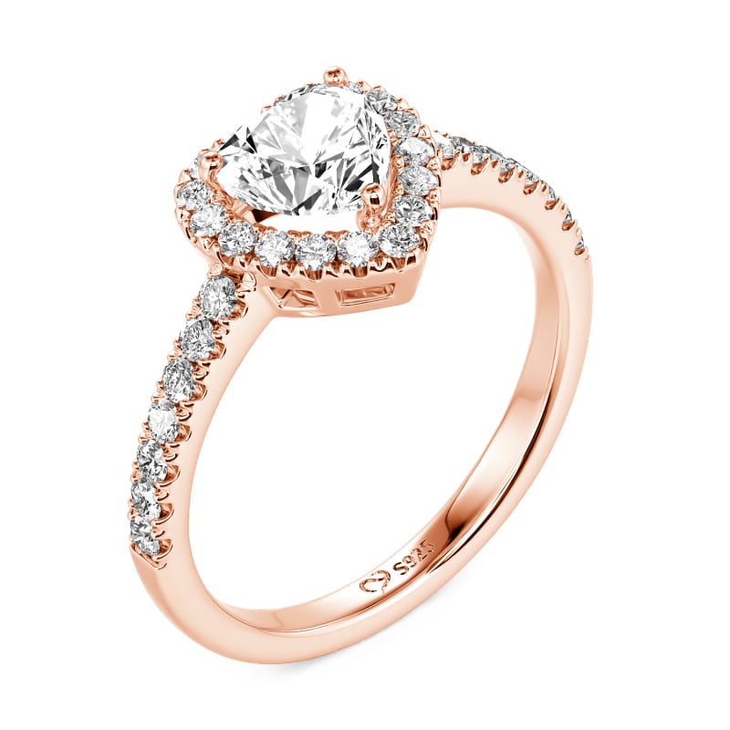 Jeulia Bague de fiançailles Vintage Personnalisée Bague de