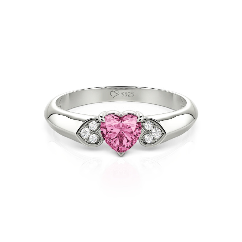 Ciondolo Solitario In Argento 925 Con Moissanite Rotonda Nera 65,20 Ct - Fatto A Mano India