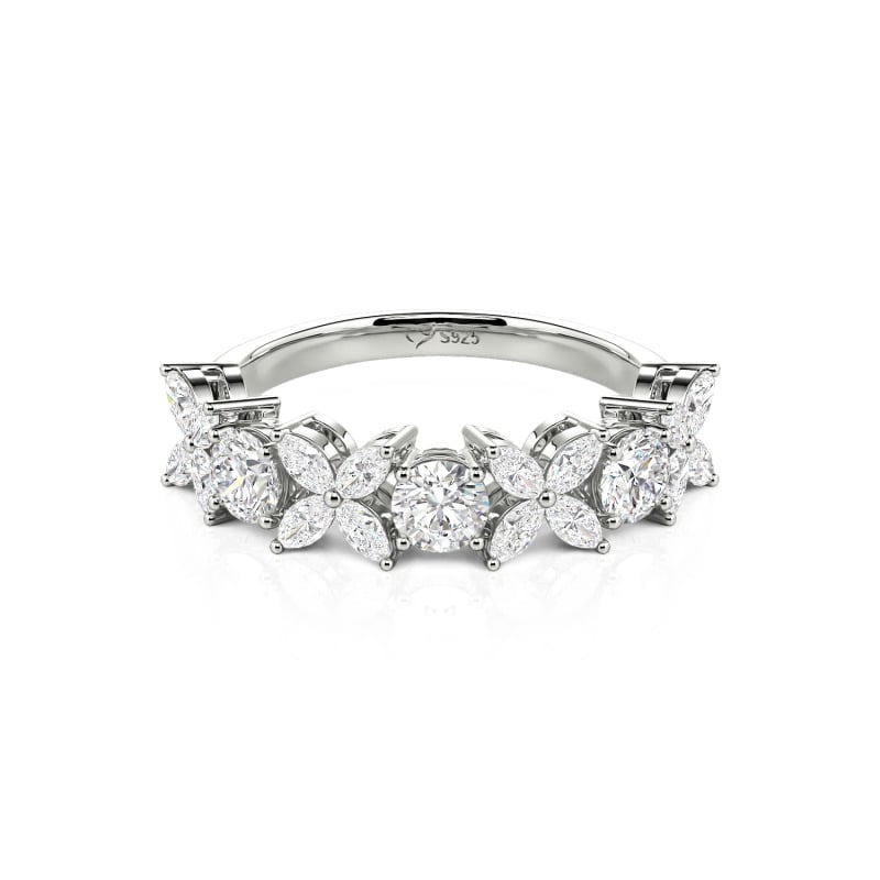 Jeulia Olivetta Custom Cluster Butterfly Ring for Women