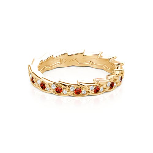 Jeulia Custom Simple Angel Wings Wedding Band for Women