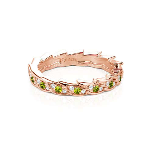 Jeulia Custom Simple Angel Wings Wedding Band for Women