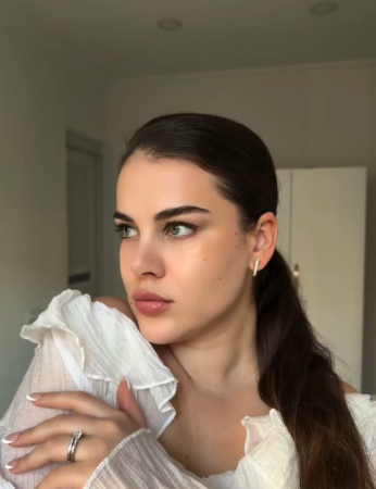 Jeulia Love Ripple Custom Heart Promise Ring for Women