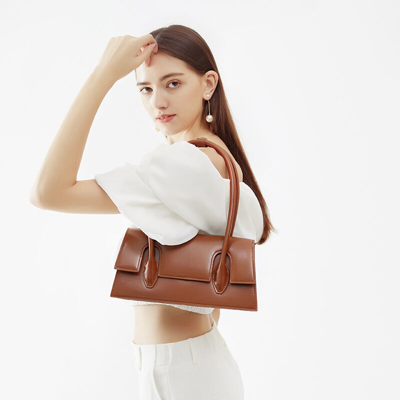 Jeulia Minimalism Flap Baguette Bags Fashion Underarm Bag