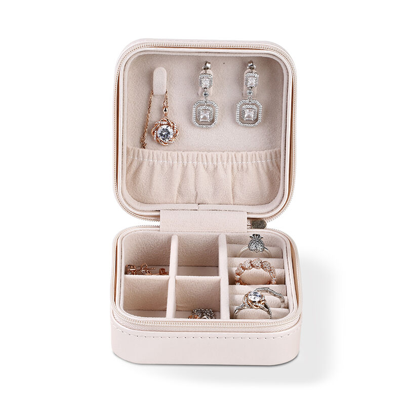 Jeulia Multi-function PU Jewelry Box