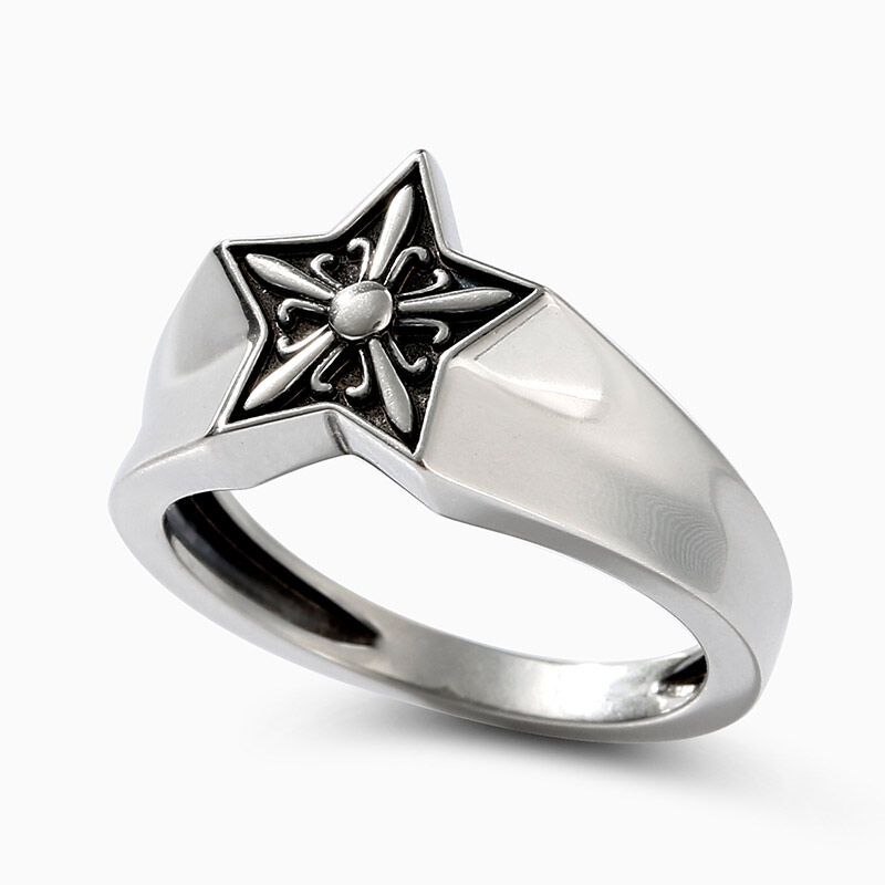 جوليا خاتم النجمة من الفضة الإسترليني