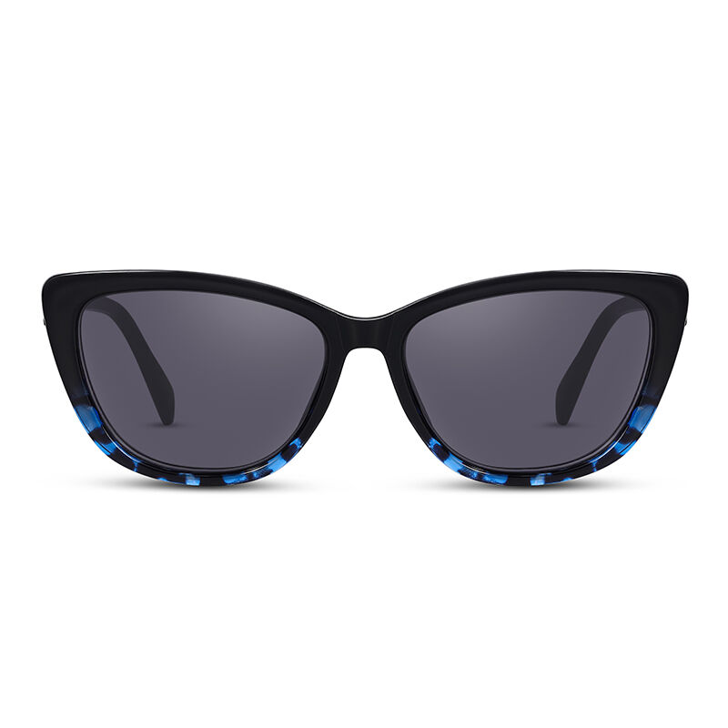 Jeulia "Trend Bomb" Cat Eye Grey Unisex Sunglasses